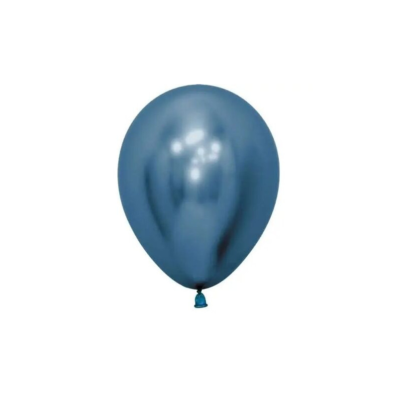 5 Balões de Latex Sempertex 12" - Reflex Azul