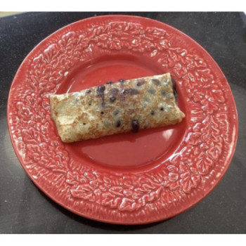 Crepe de chocolate
