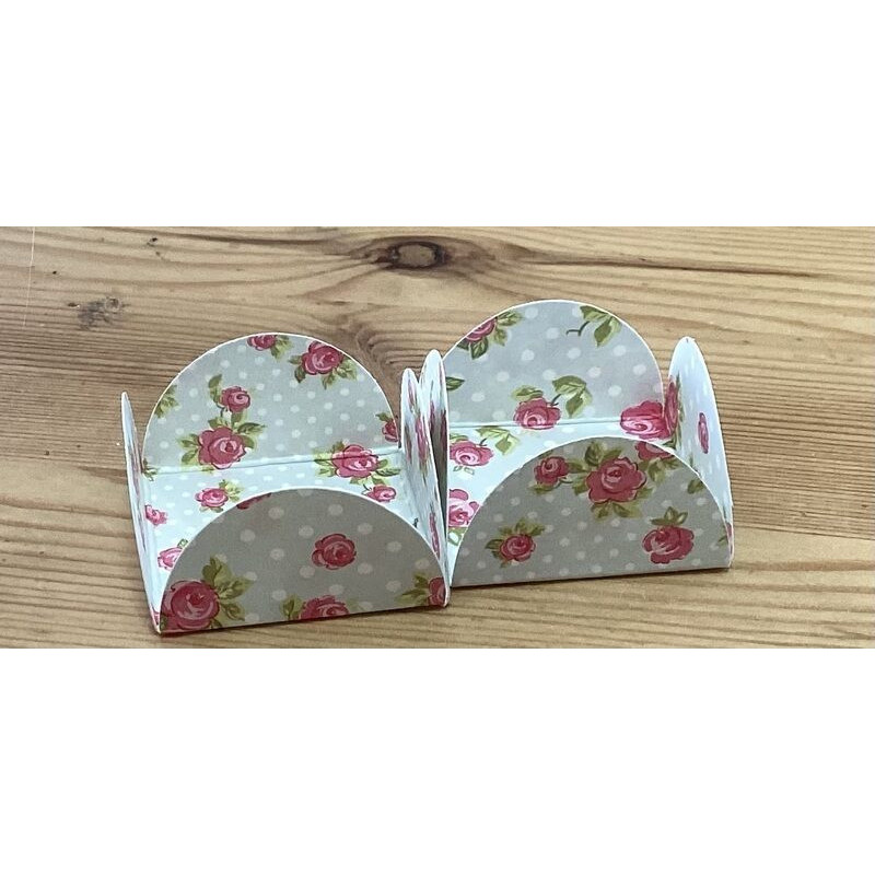 25 formas de papel flores