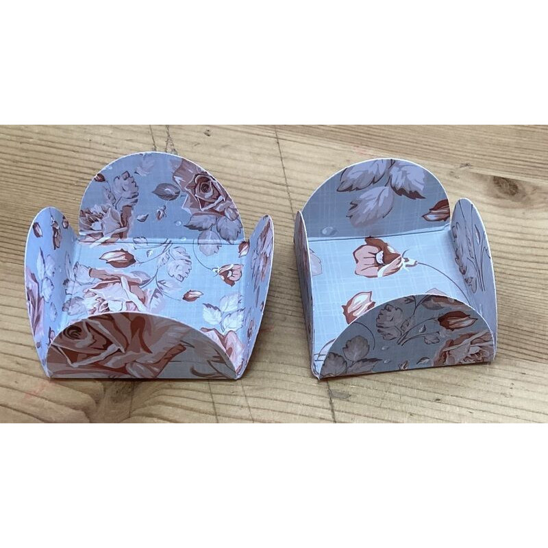 25 formas de papel flores