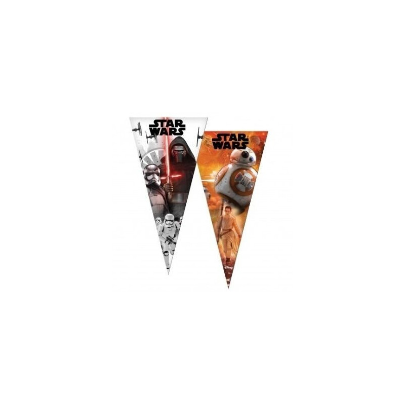 6 sacos cone star wars