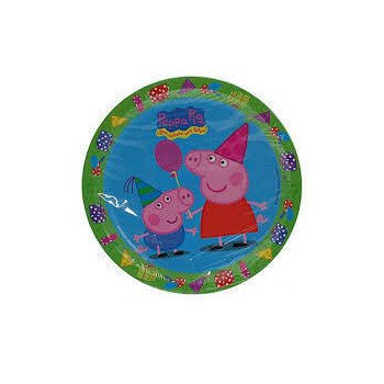 8 Pratos Porquinha Pepa