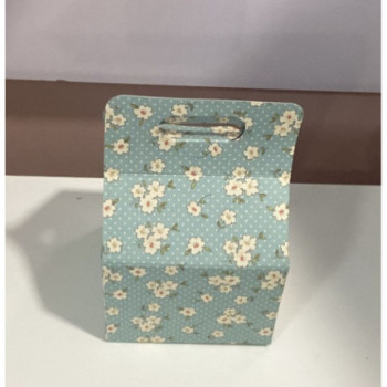 Caixa brio flores11 9x9x15,5cm