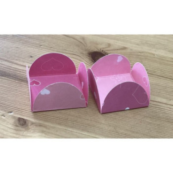 25 formas de papel motivos bebé rosa
