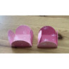 25 formas de papel carrinhos rosa