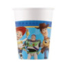8 copos papel 200ml toy story