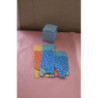 Cx para bolos/bolachas 8.8x8.5x8.5cm flores10