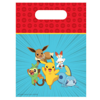 6 saquinhos oferta pokemon