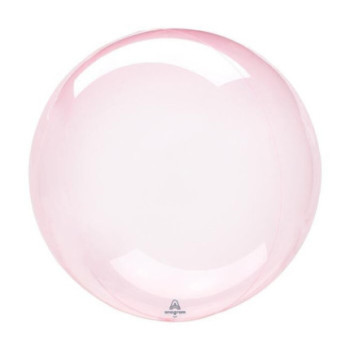Balão Clearz Crystal Rosa Forte