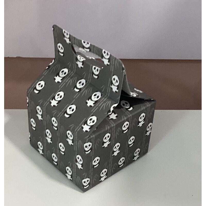 Caixa brio panda 9x9x15,5cm