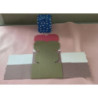 caixa de cartolina 7x7x7cm bolas1 cores