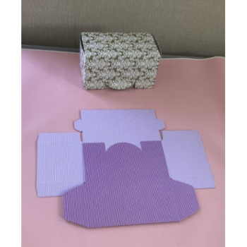 caixa de cartolina 13x7.5x7cm riscas2 cores