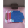 Cx para bolos/bolachas 16x13x7cm corações1 cores