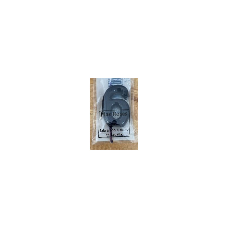 Vela 6cm N6 Preto