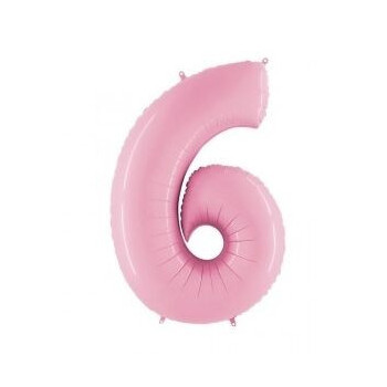Balão Rosa Claro Pastel N 6 Grabo