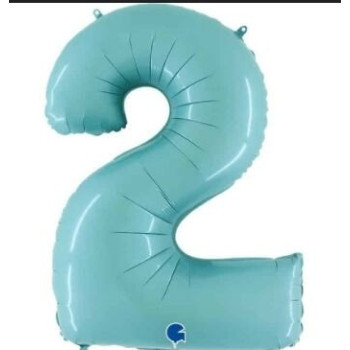 Balão Azul Claro N 2 Grabo