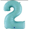 Balão Azul Claro N 2 Grabo