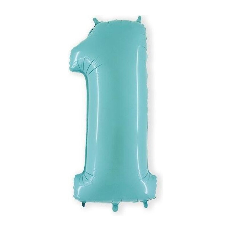 Balão Azul Claro Pastel N 1 Grabo