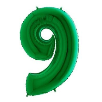 balão verde nº9