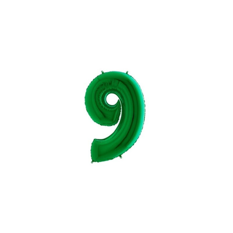 balão verde nº9