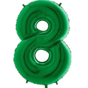 balão verde nº8