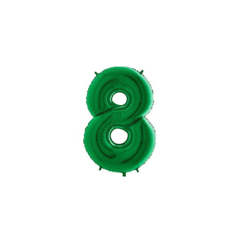 balão verde nº8
