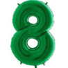 balão verde nº8