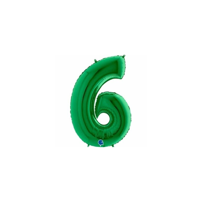 balão verde nº6