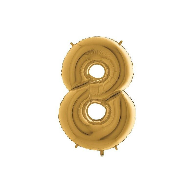 Balão Dourado N 8 Grabo