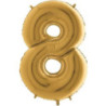 Balão Dourado N 8 Grabo