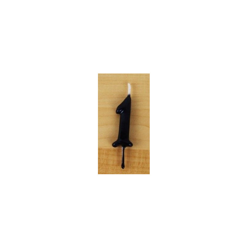Vela 6cm N1 Preto
