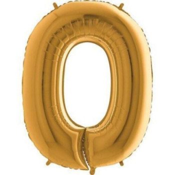 Balão Foil Grab No 0 Dourado 40