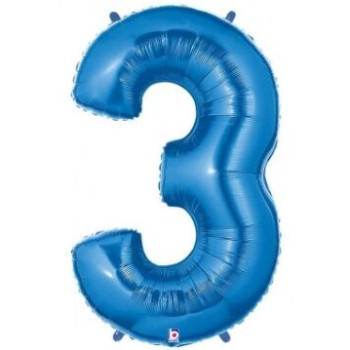 Balão Azul N 3 Grabo