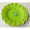 Pratos Verde Flurescente 21cm 8uni