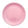 Prato Rosa Palido 18cm 10uni