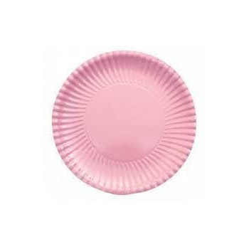 Prato Rosa Pálido  23cm 10uni