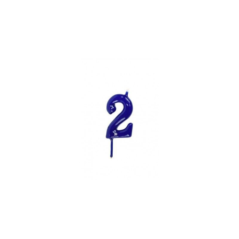 Vela 6cm N2 Azulão