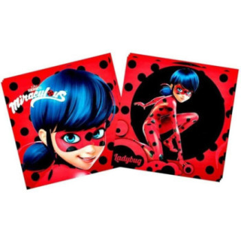 20 guardanapos 33x33cm Lady Bug