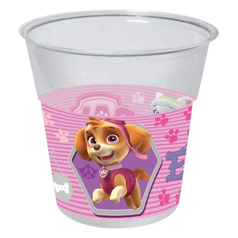 Copos Patrulha Pata Rosa