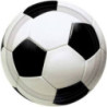 8 Pratos 17.7cm Futebol