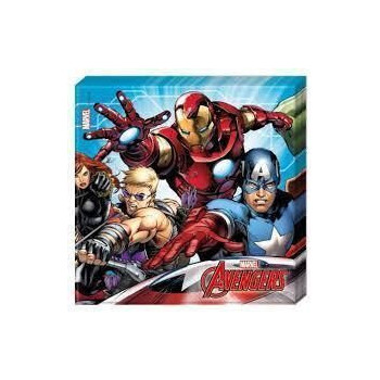 Guardanapos Avengers 20 unidades
