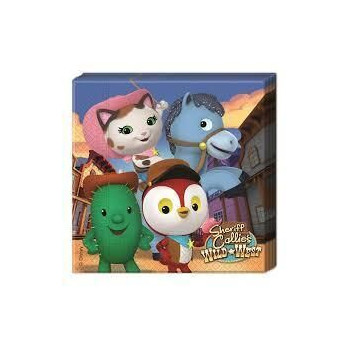 Guardanapos Sherif Callie 20 unidades