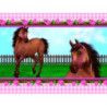 Toalha 120x180 lovely Horse