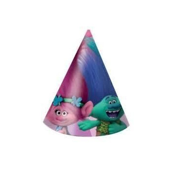 Chapéus Festa Trolls conj.6