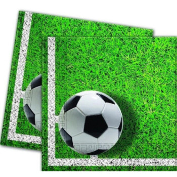 20 guardanapos futebol