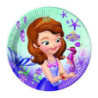8 Pratos 23 cm Princesa Sofia