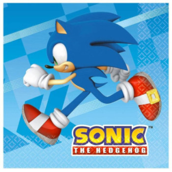16 guardanapos Sonic