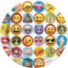 Pratos 23 cm Emoji