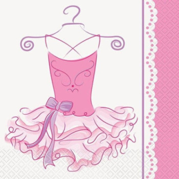 Guardanapos Pink Bailarina