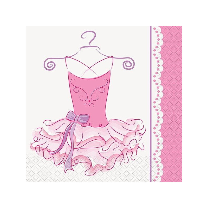 Guardanapos Pink Bailarina